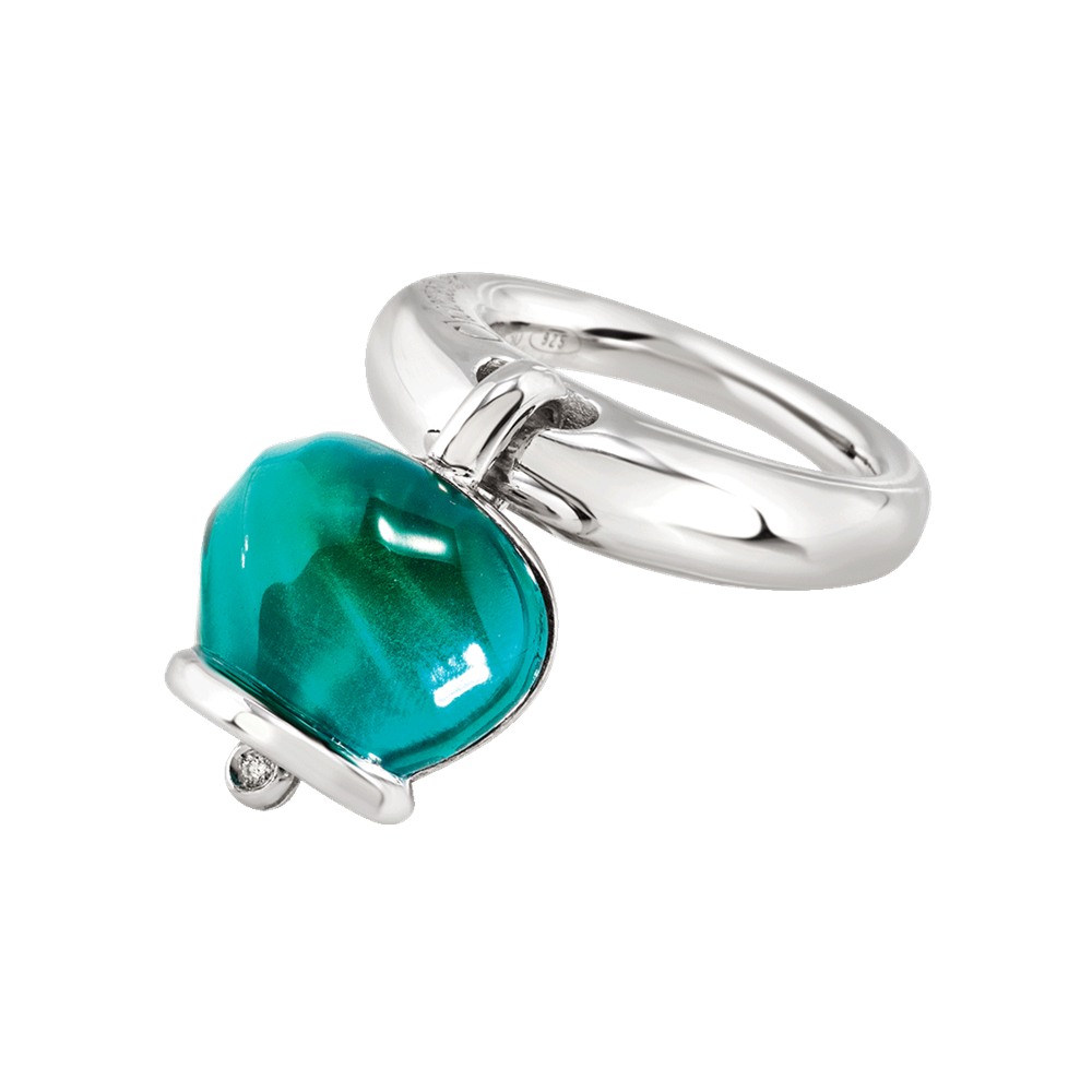 Chantecler Ring Et Voilà Campanelle Silver 44302
