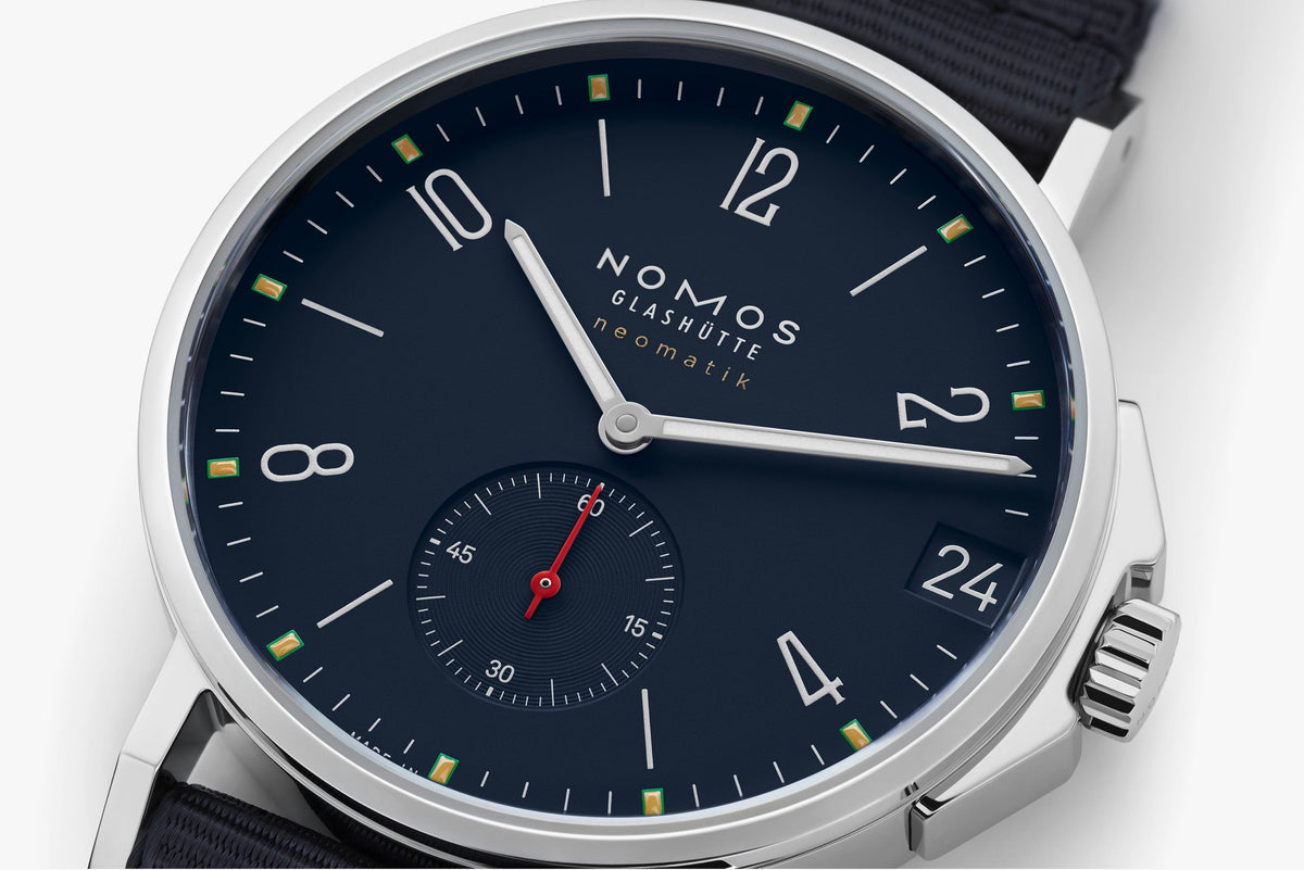 NOMOS Ahoi neomatik 38 date Atlantic — ref. 518