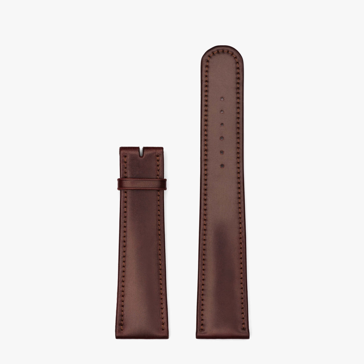 NOMOS Horween Genuine Shell Cordovan brown, remborde, cushioned — 1