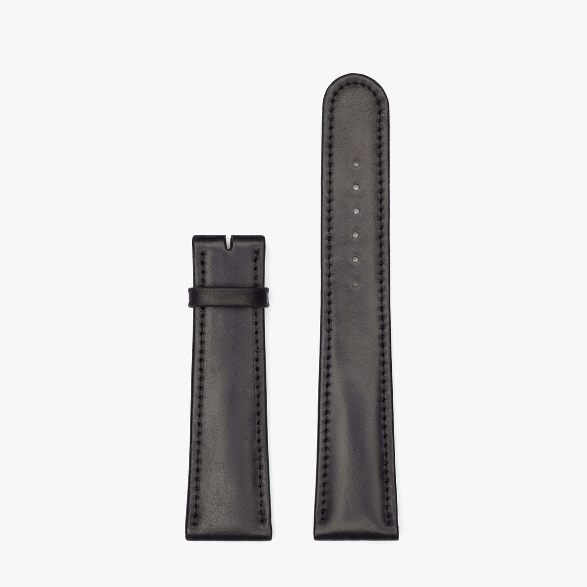 NOMOS Horween Genuine Shell Cordovan black, remborde, cushioned — 1
