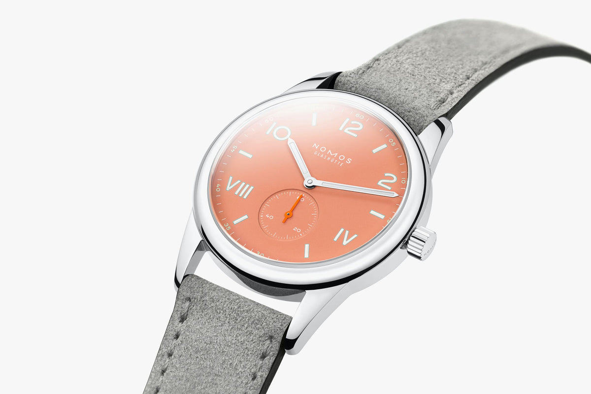 NOMOS Club Campus 38 Cream Coral — ref. 725.GB
