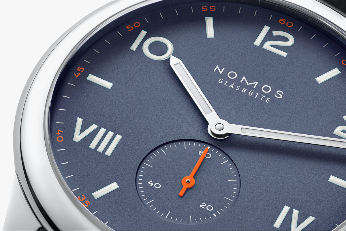 NOMOS Club Campus 38 blue purple — ref. 730