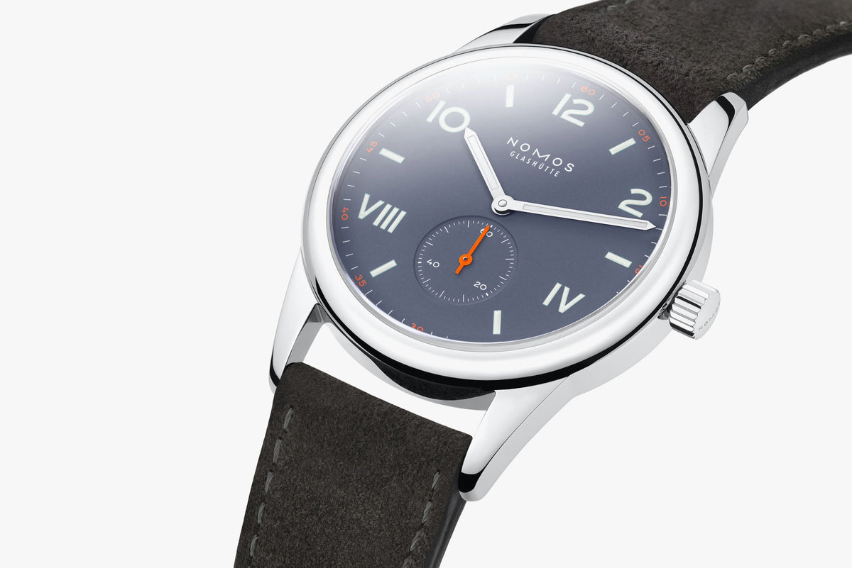 NOMOS Club Campus 38 blue purple — ref. 730