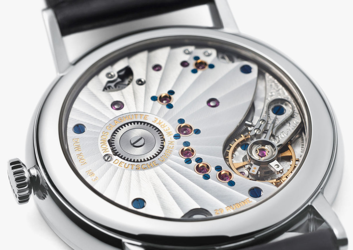 NOMOS Lambda white gold — ref. 931