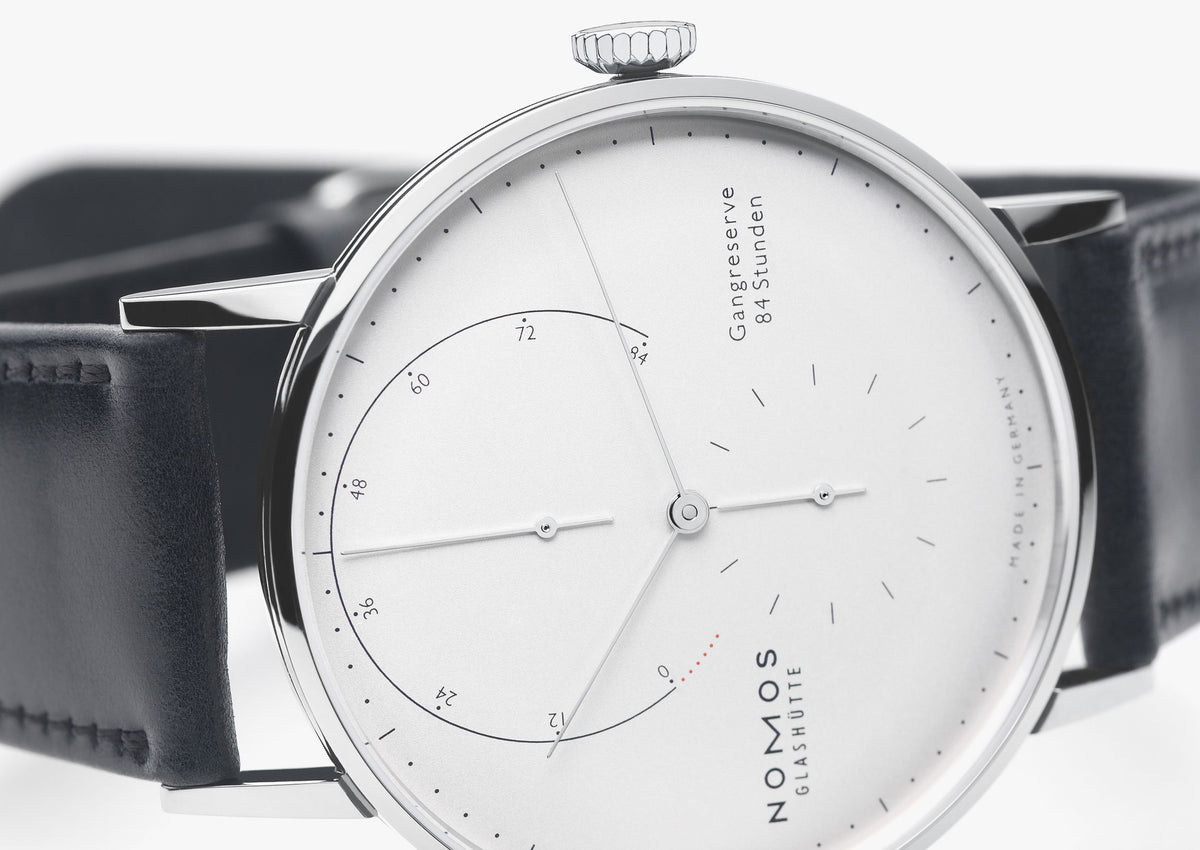 NOMOS Lambda white gold — ref. 931
