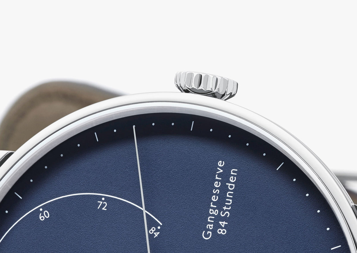 NOMOS Lambda deep blue — ref. 935