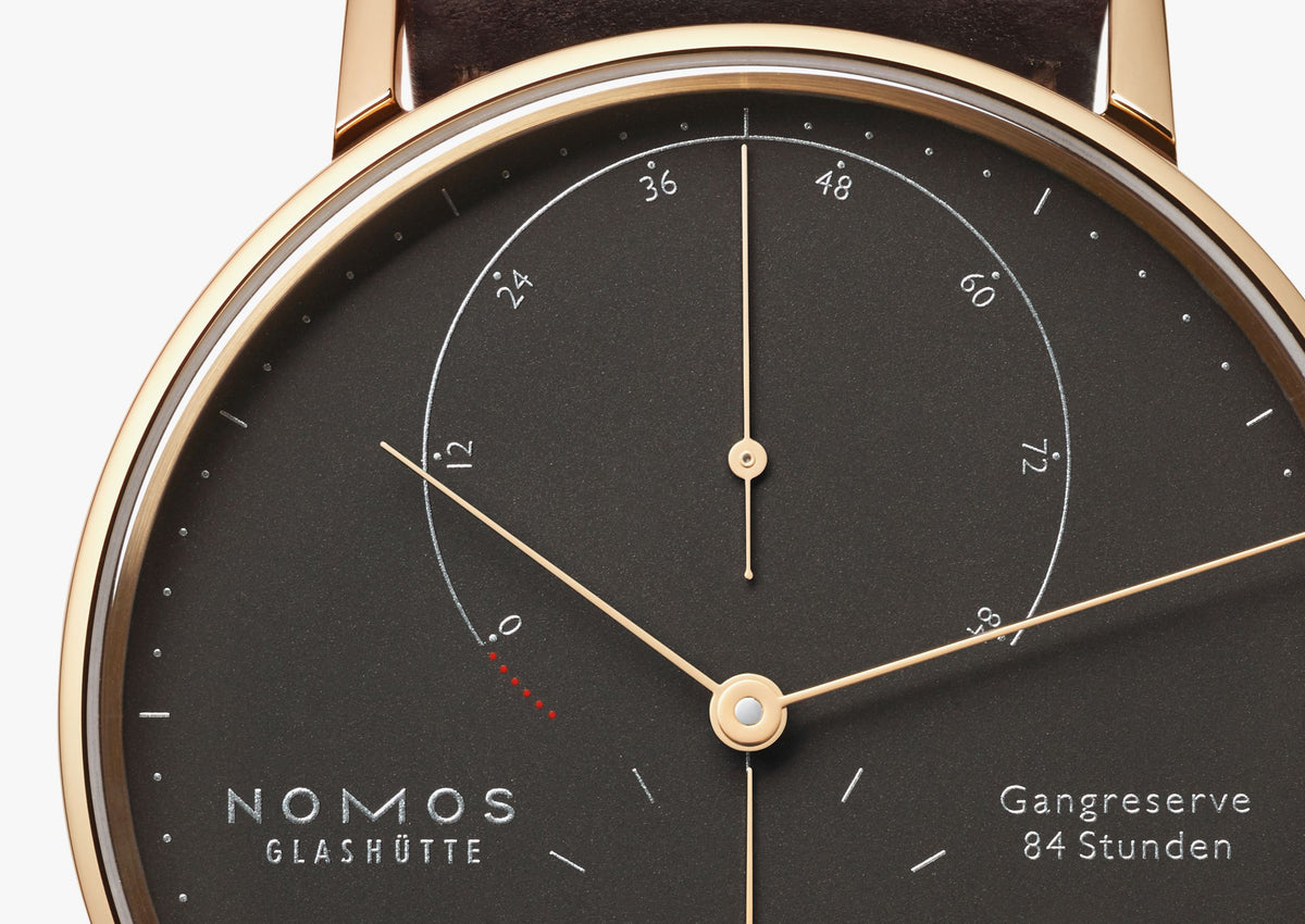 NOMOS Lambda 39 velvet black — ref. 954