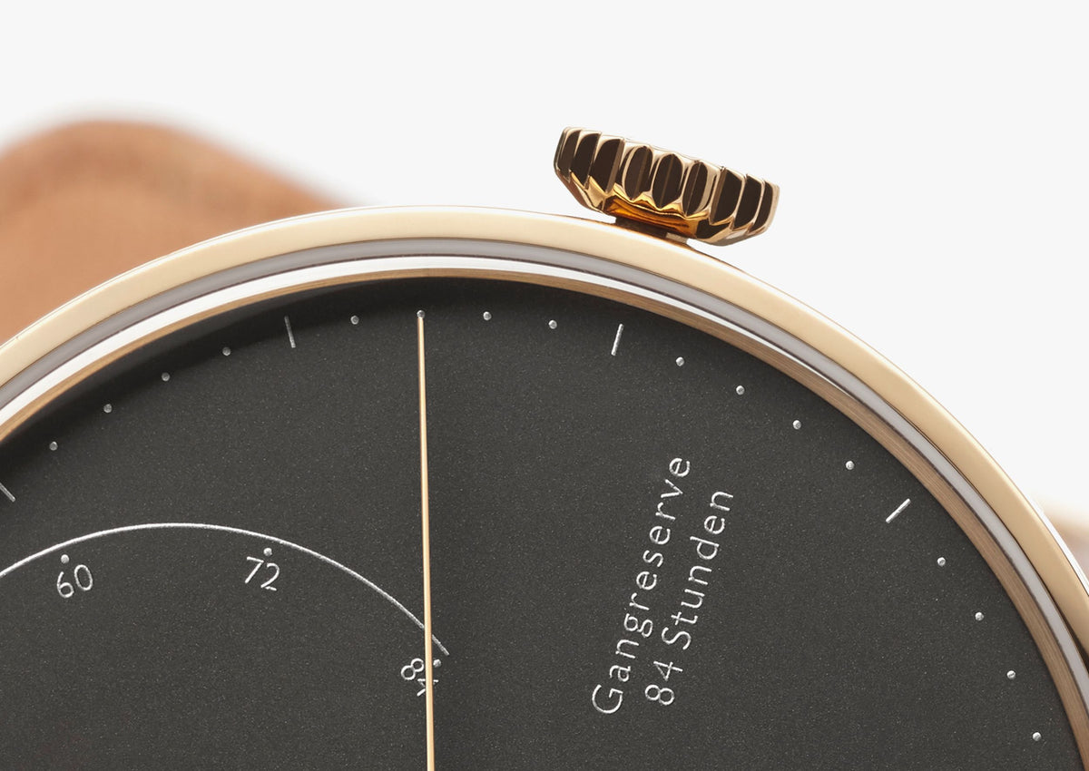 NOMOS Lambda 39 velvet black — ref. 954