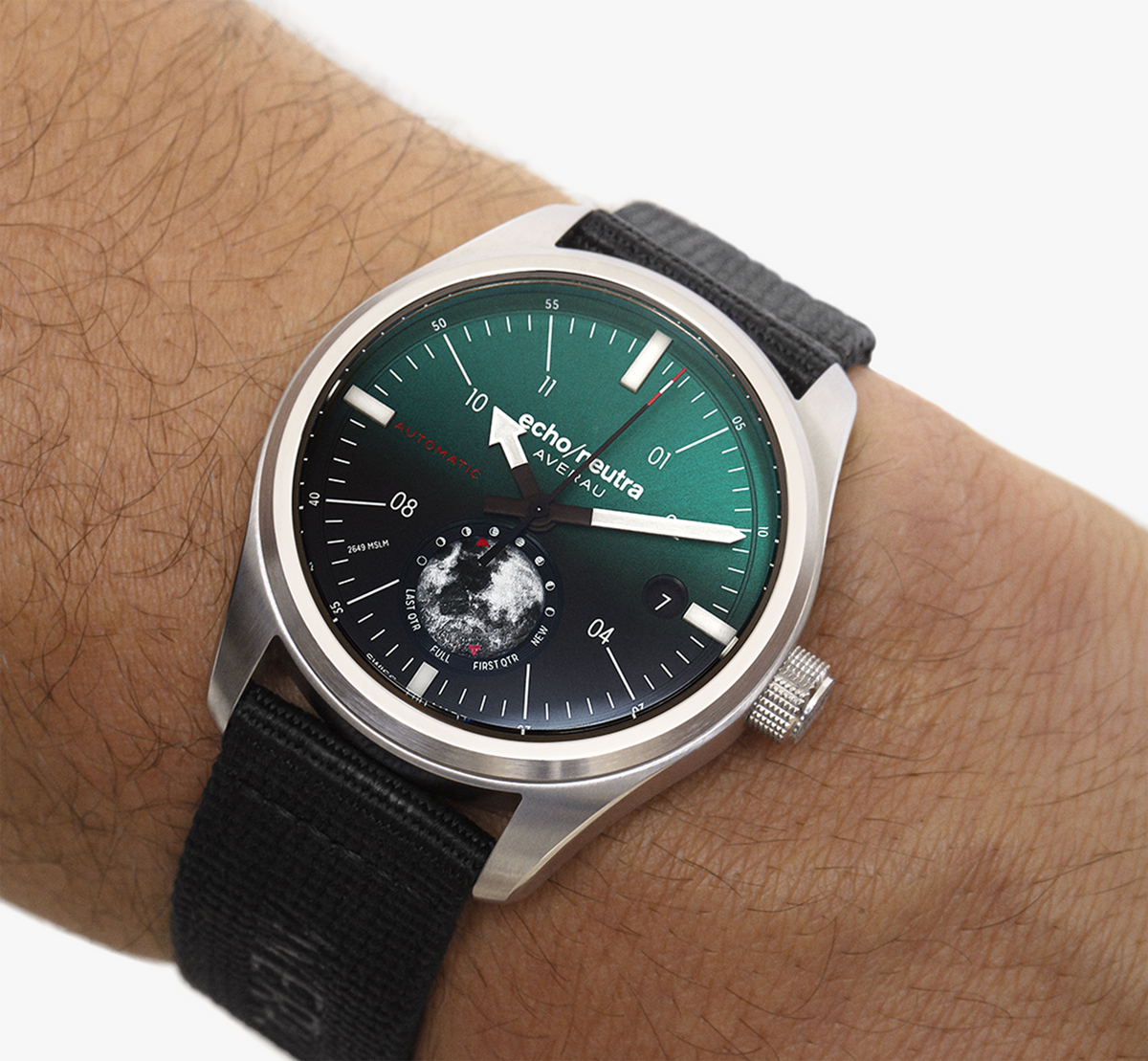 AVERAU 39 Moon phase "Big Moon" Green Degradè — 3