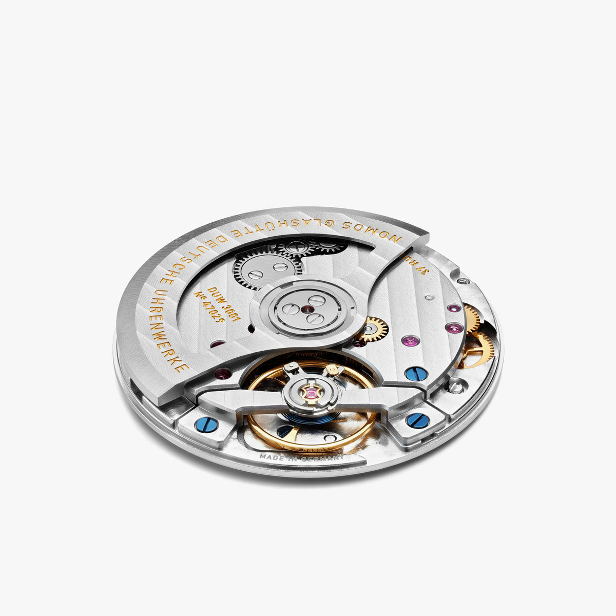 NOMOS Tangente neomatik 39 blue gold 146 — caliber and product detail