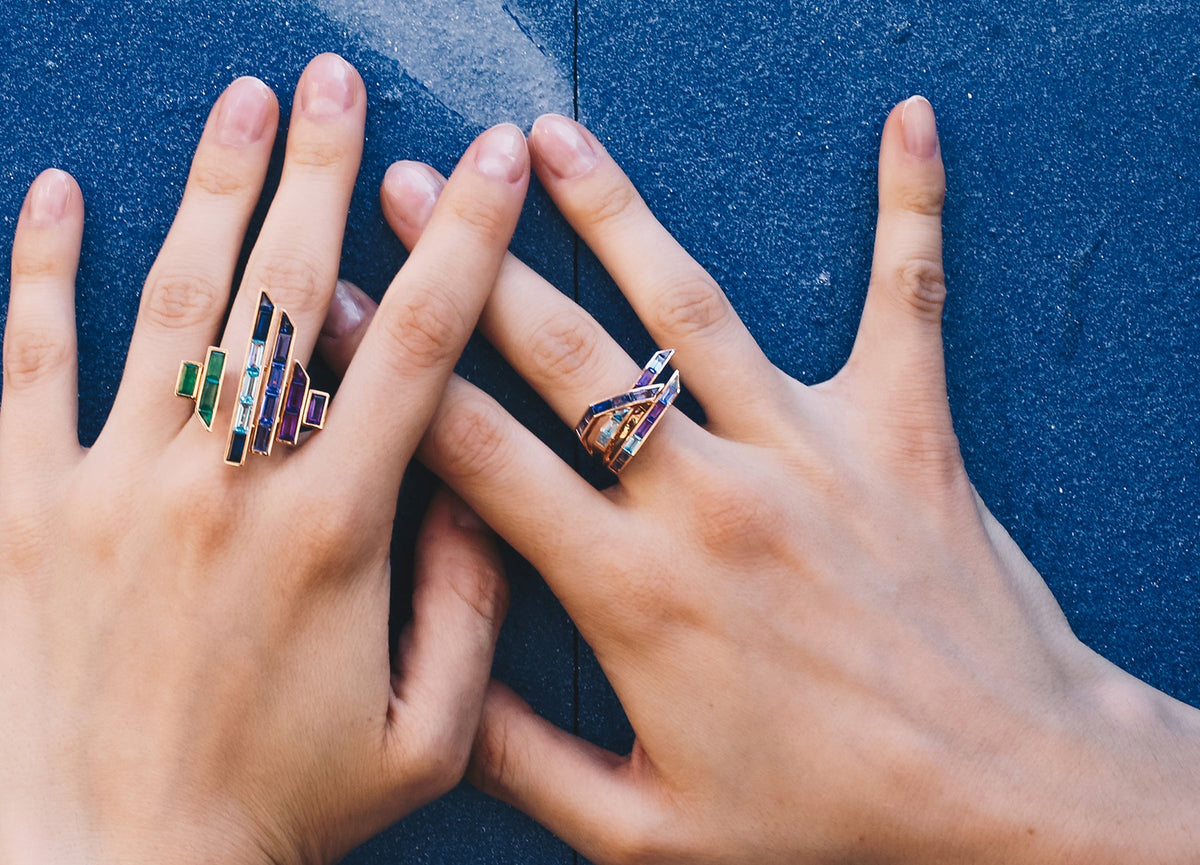 ELECTRIC NIGHT WING RING