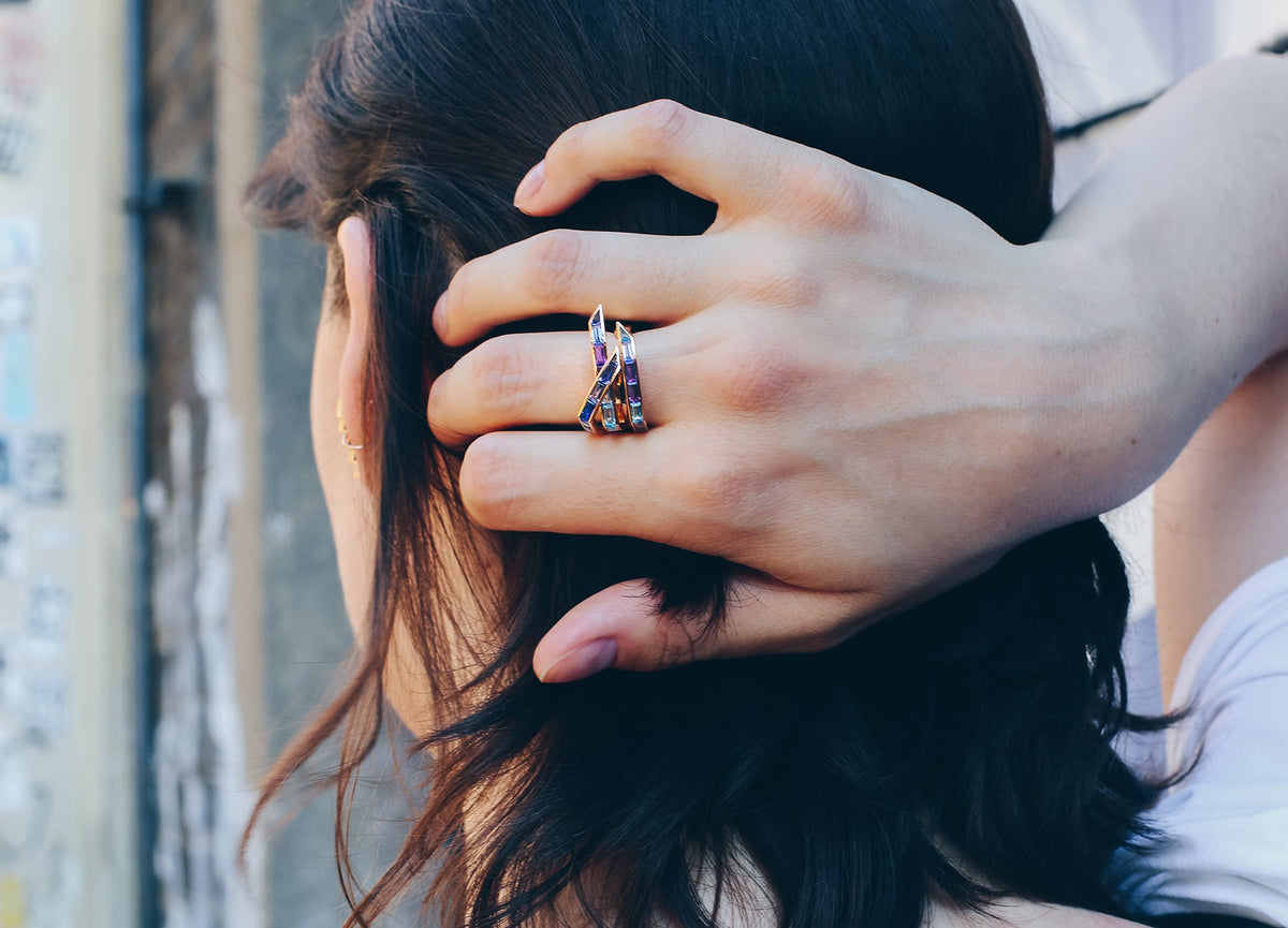 ELECTRIC NIGHT WING RING