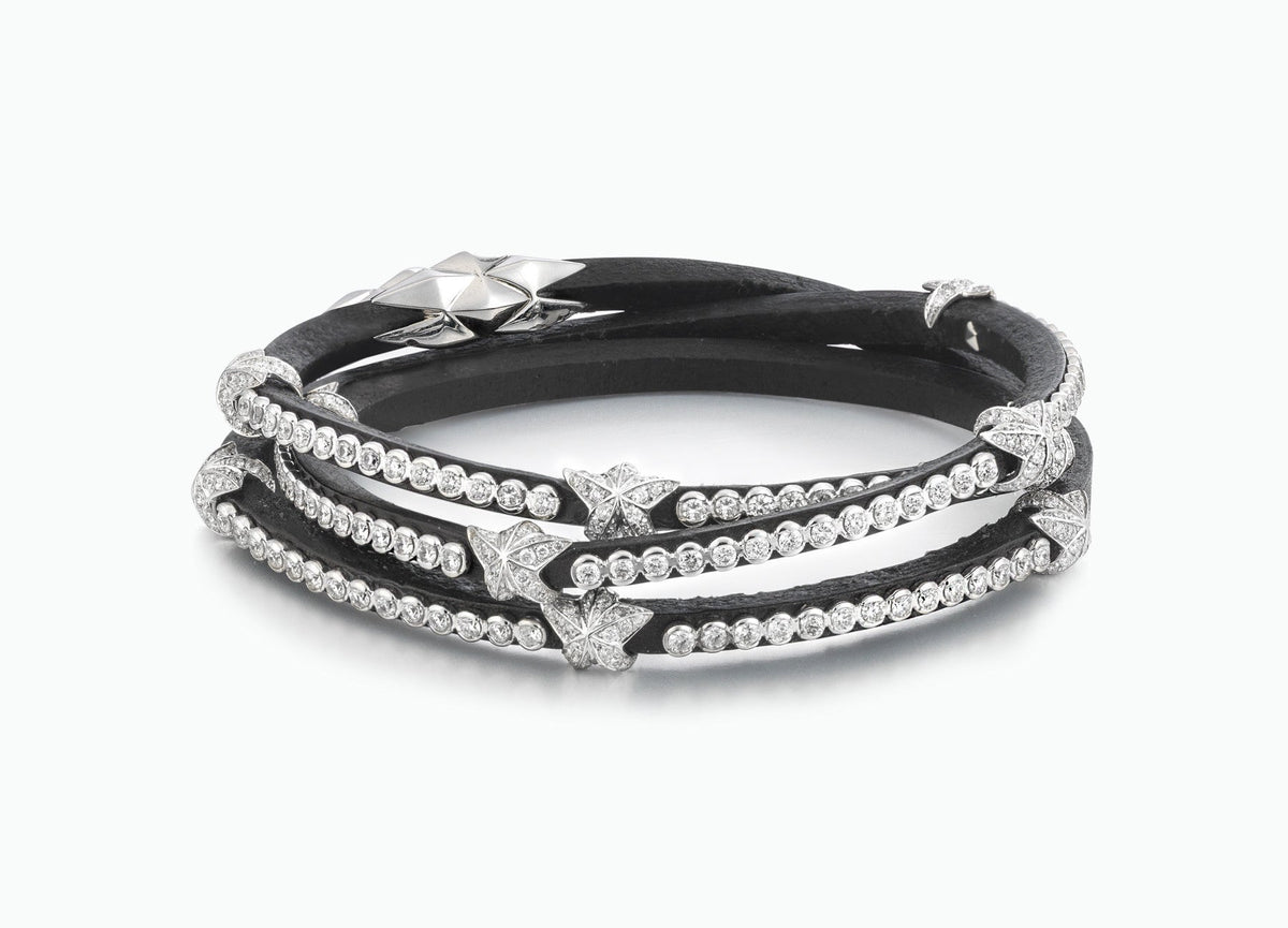 WRAP BRACELETS HERITAGE DIAMOND TRIPLE WRAP