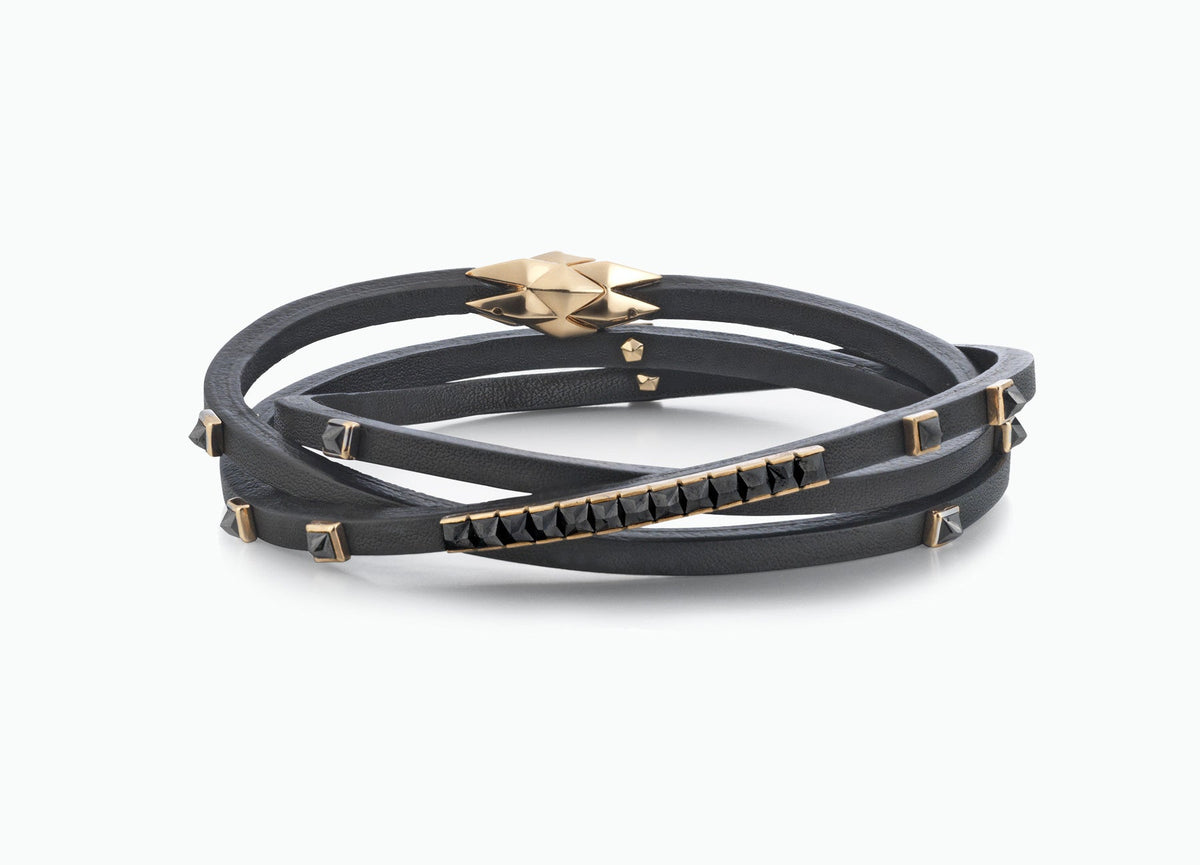 WRAP BRACELETS HERITAGE STUD TRIPLE WRAP