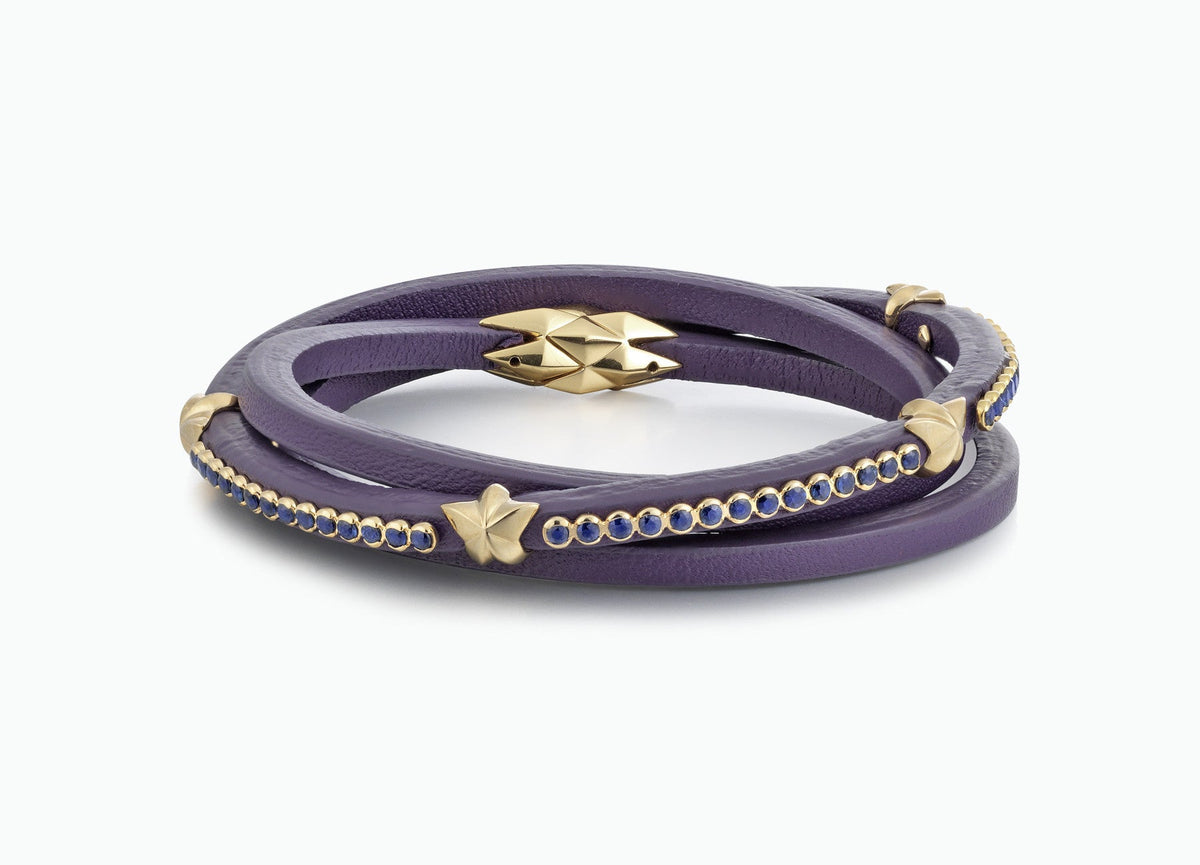 WRAP BRACELETS CITY VIOLA TRIPLE WRAP