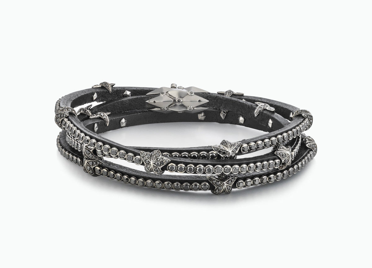 WRAP BRACELETS HERITAGE NOIR TRIPLE WRAP