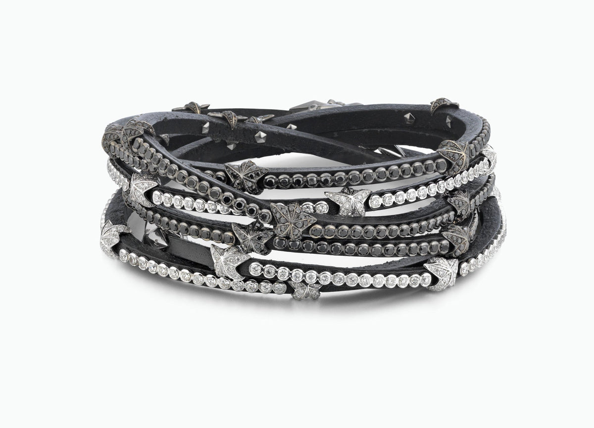 WRAP BRACELETS HERITAGE NOIR SIX WRAP