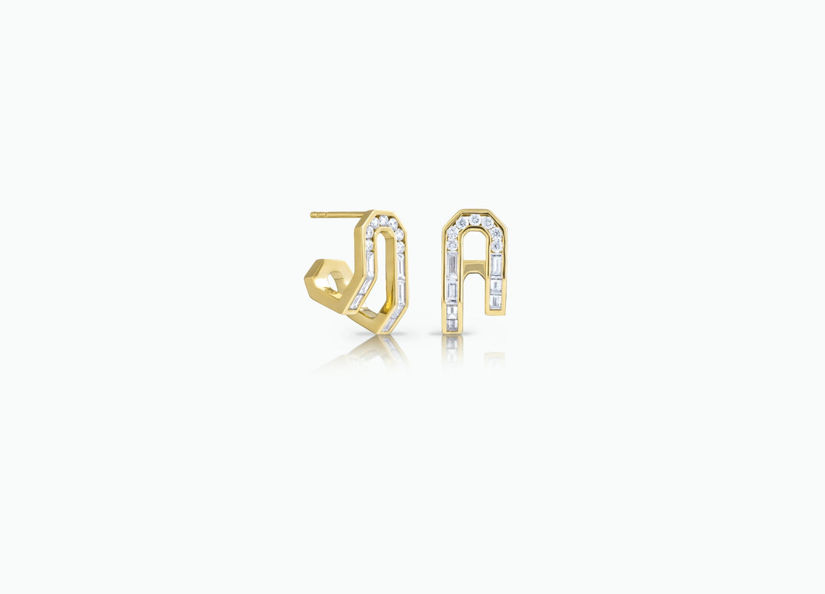 U SHAPED EARRINGS