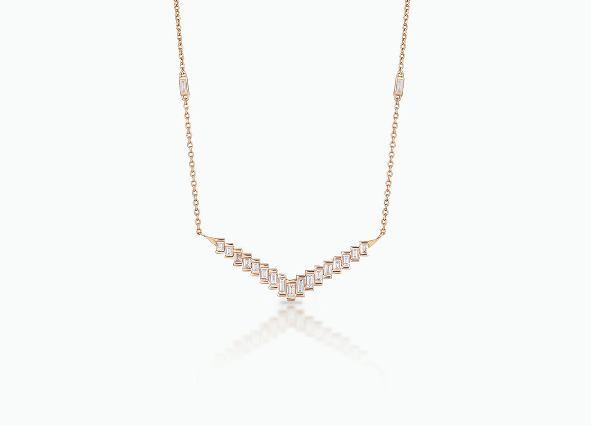 CHEVRON LARGE PENDANT