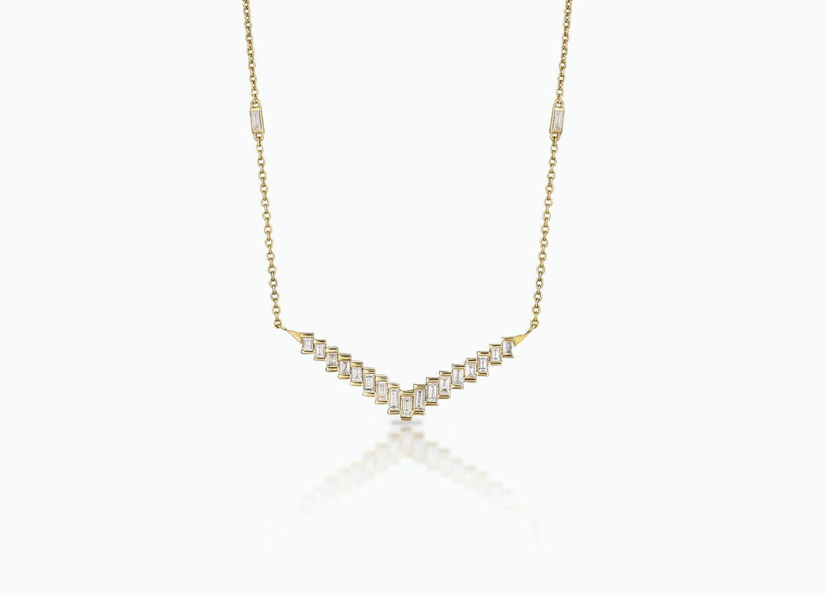 CHEVRON LARGE PENDANT