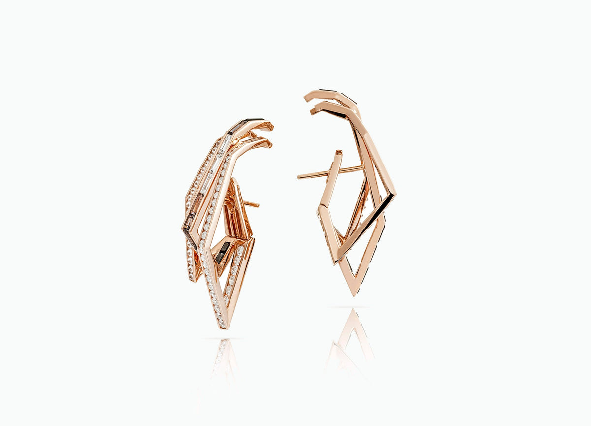 STELLAR TRIPLE KNOT EARRINGS