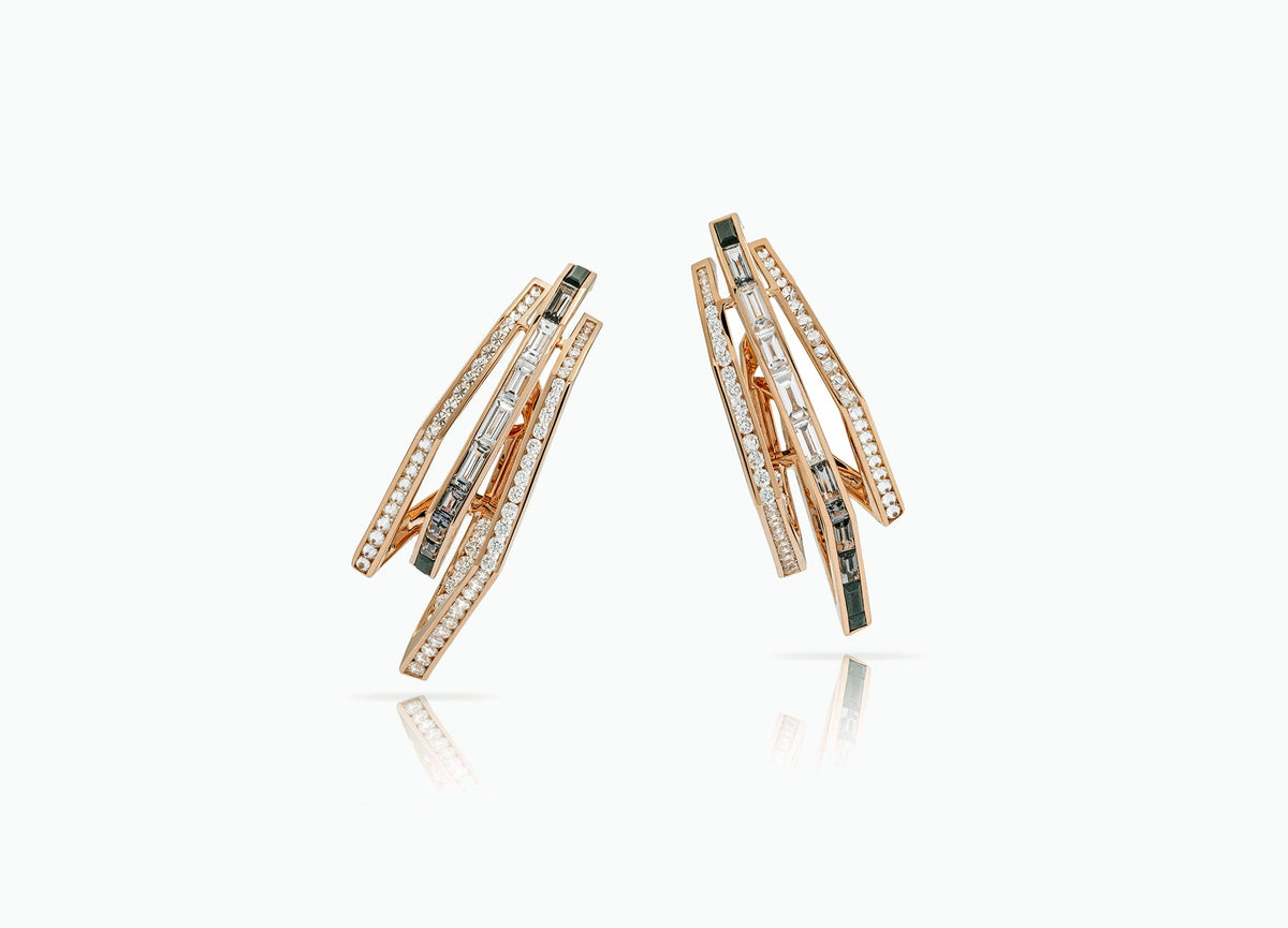STELLAR TRIPLE KNOT EARRINGS