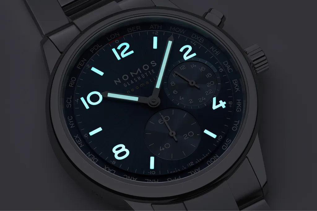 NOMOS Club Sport neomatik Worldtimer blue-4