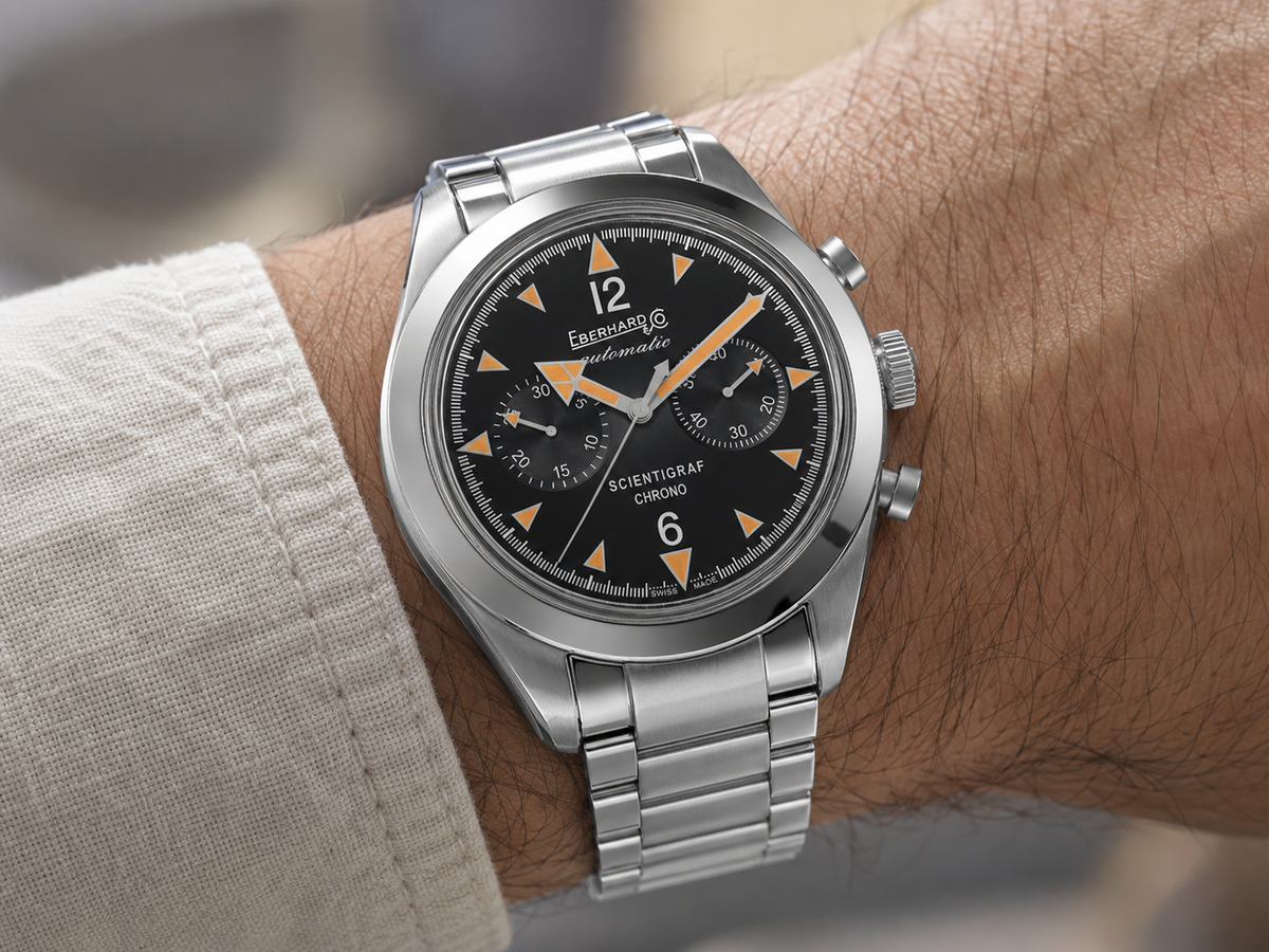 Eberhard Scientigraf Chrono Arancione 31077. CA2C