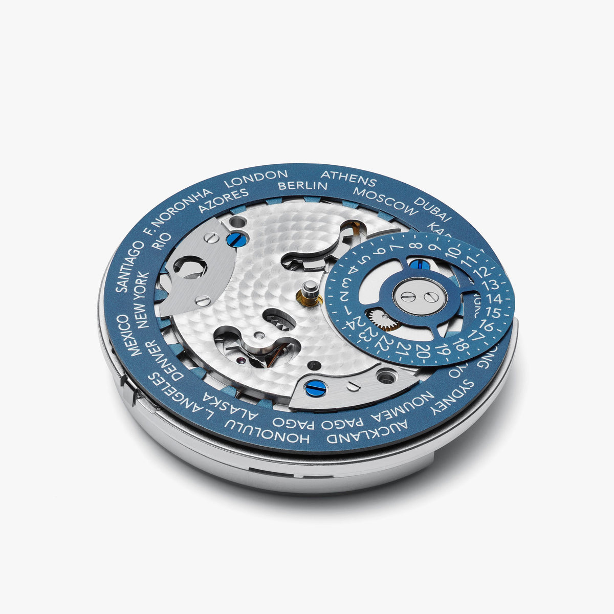 NOMOS Zürich Worldtimer 805 — caliber and product detail