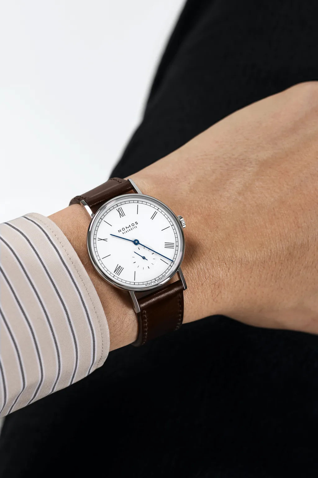 NOMOS Ludwig 38 enamel white