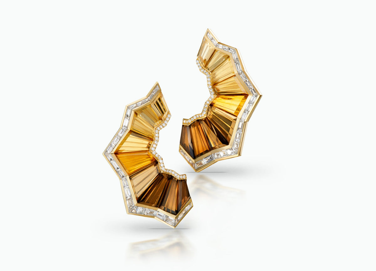 Pleat Earrings
