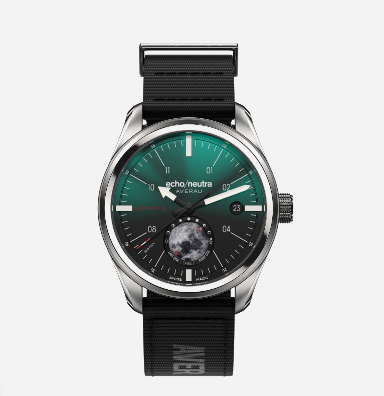 echo/neutra AVERAU 39 Moon phase "Big Moon" Green Degradè