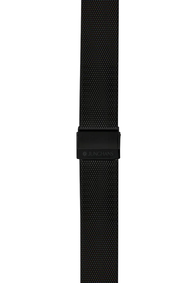 Milanaise bracelet black PVD coated 420504411