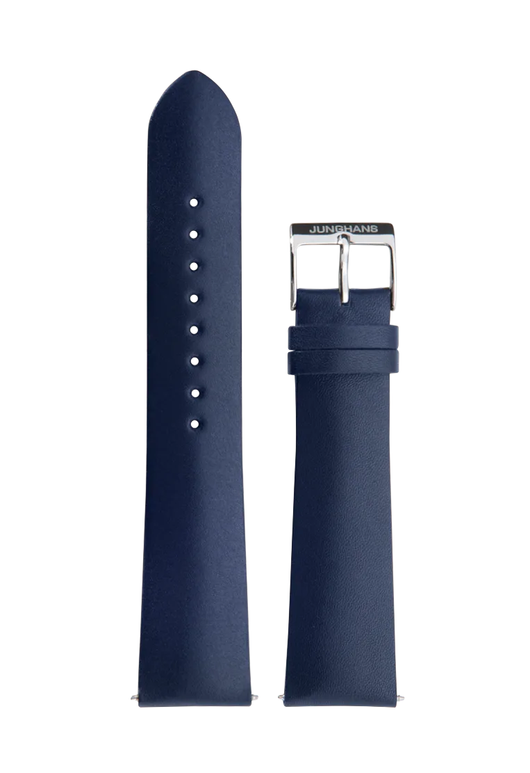 Cowhide strap XL blue, 22mm 420506940