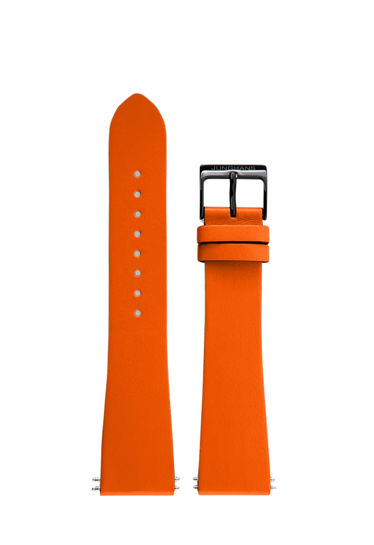 Cowhide strap XL orange, 22mm 420507005