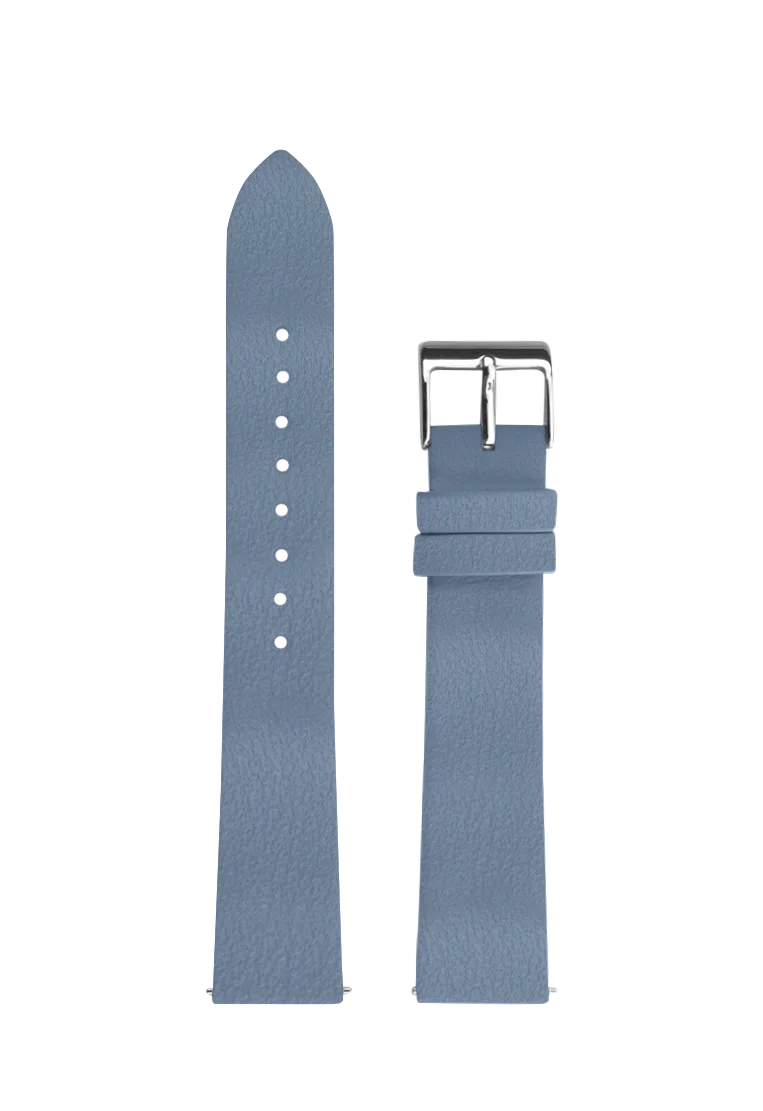 Leather strap blue 420507092