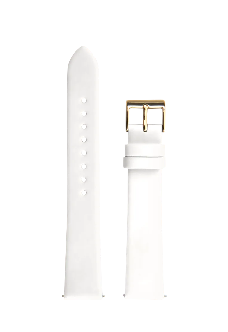 Cowhide strap white, 17mm 420507152