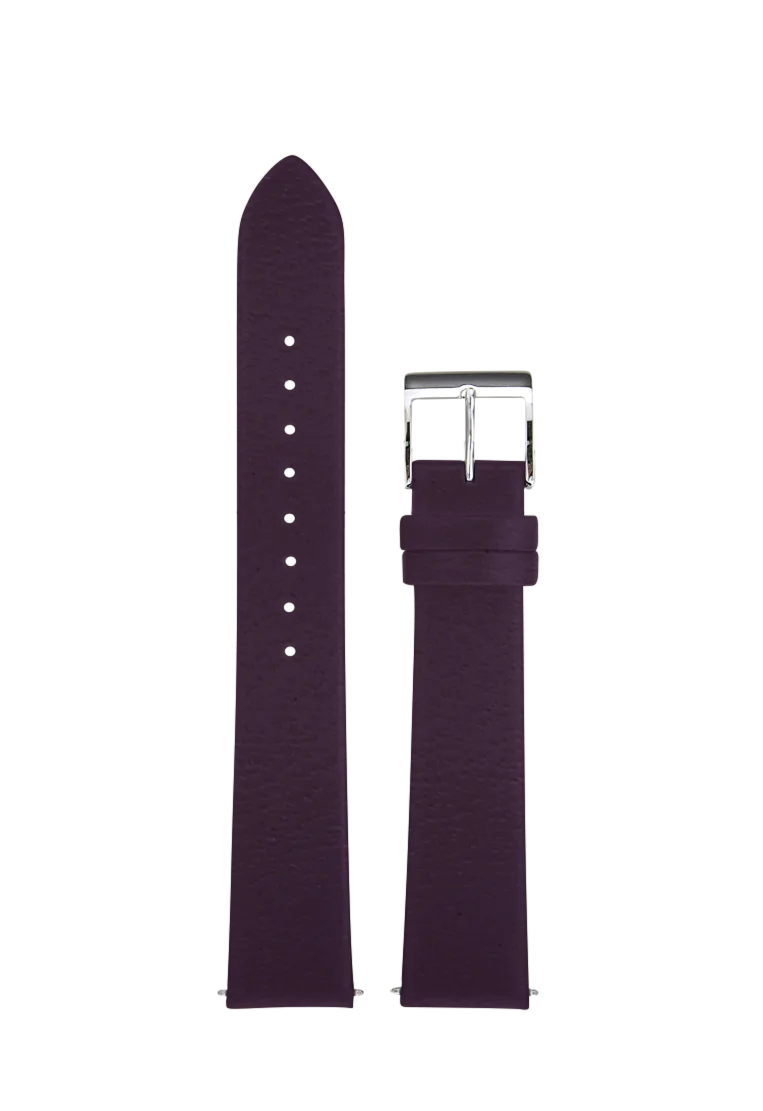Leather strap purple, 17mm 420507218