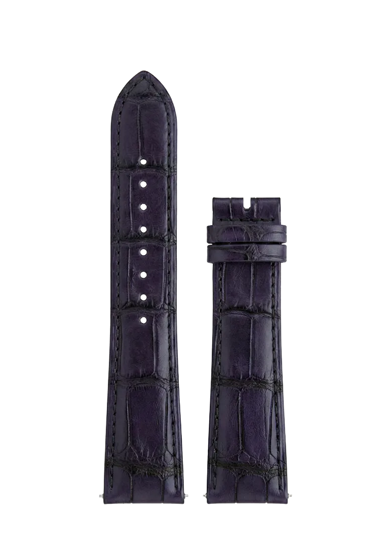 Alligator strap violet, 21mm 420507260