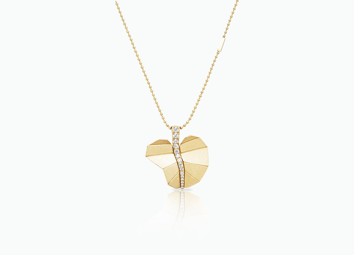 Busia Leaf Necklace (Large)
