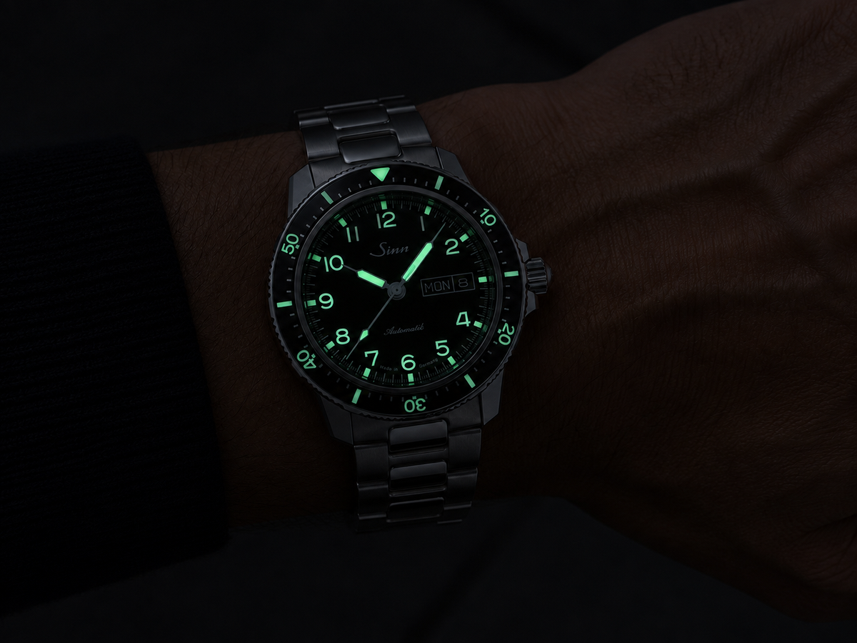 Sinn 104 St Sa A | 104.011 on Fine Link Bracelet 4276_40