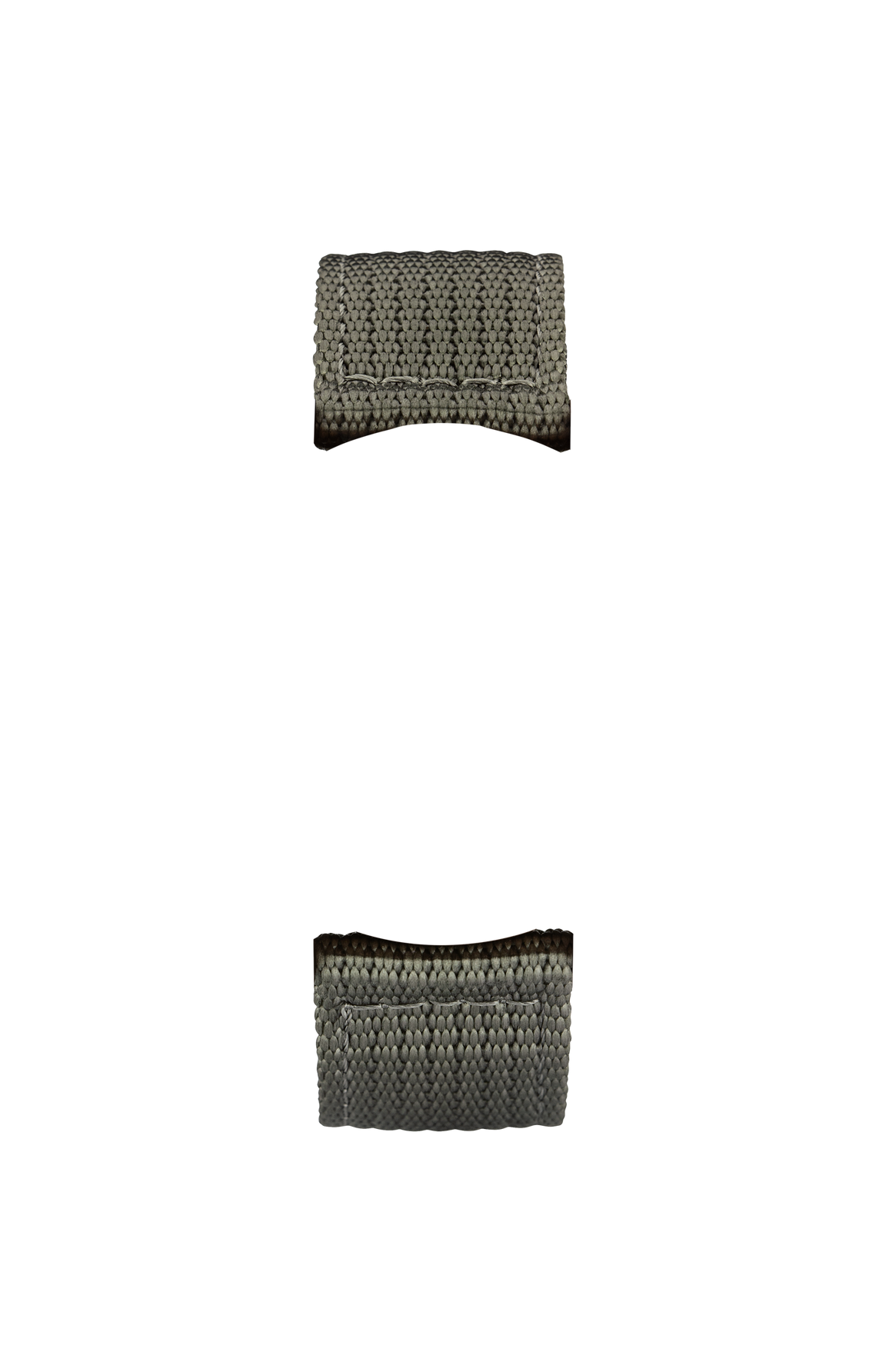 Olive grey textile strap – Front view