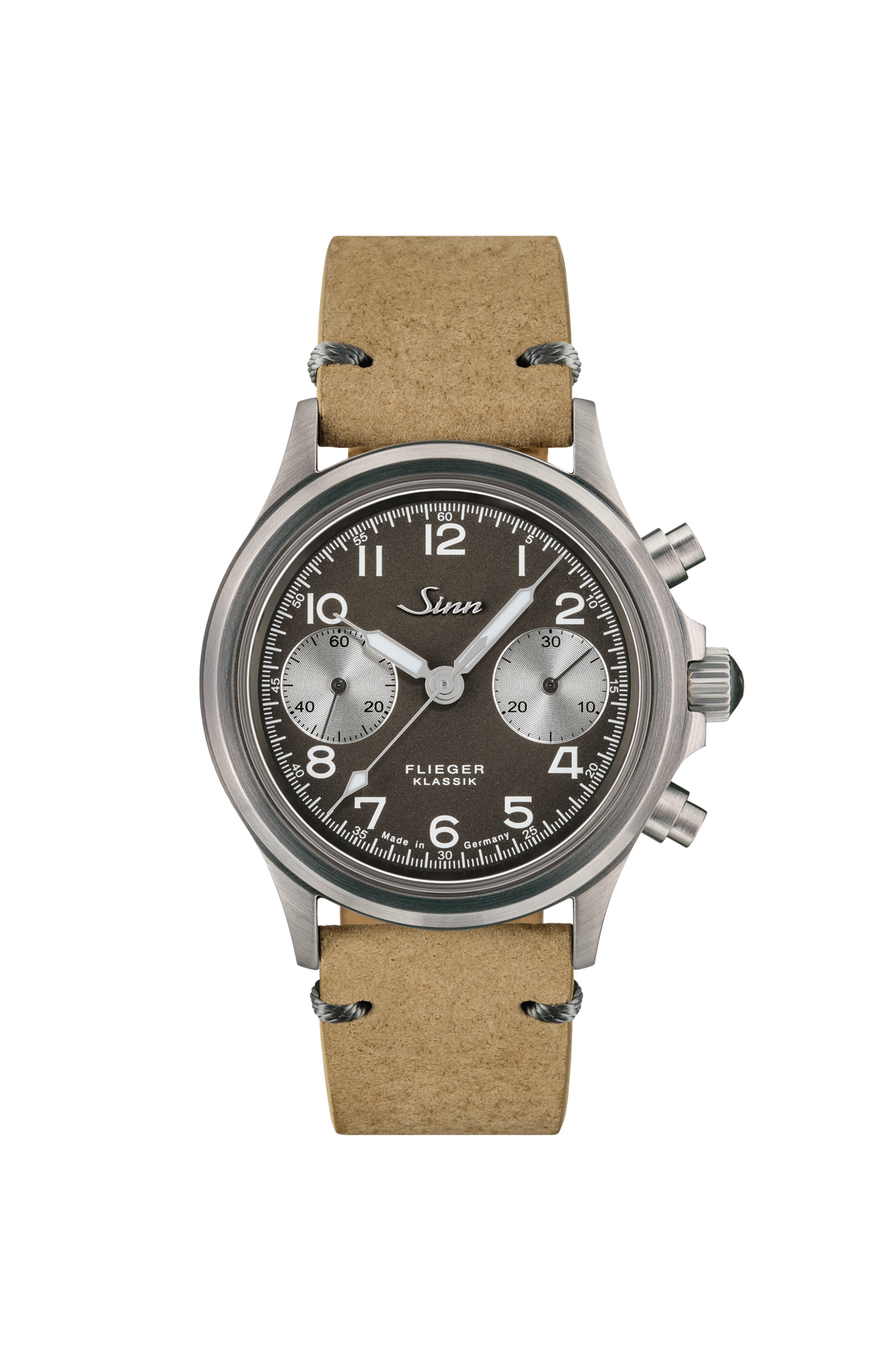 356 PILOT Classic Anniversary – Front view with strap