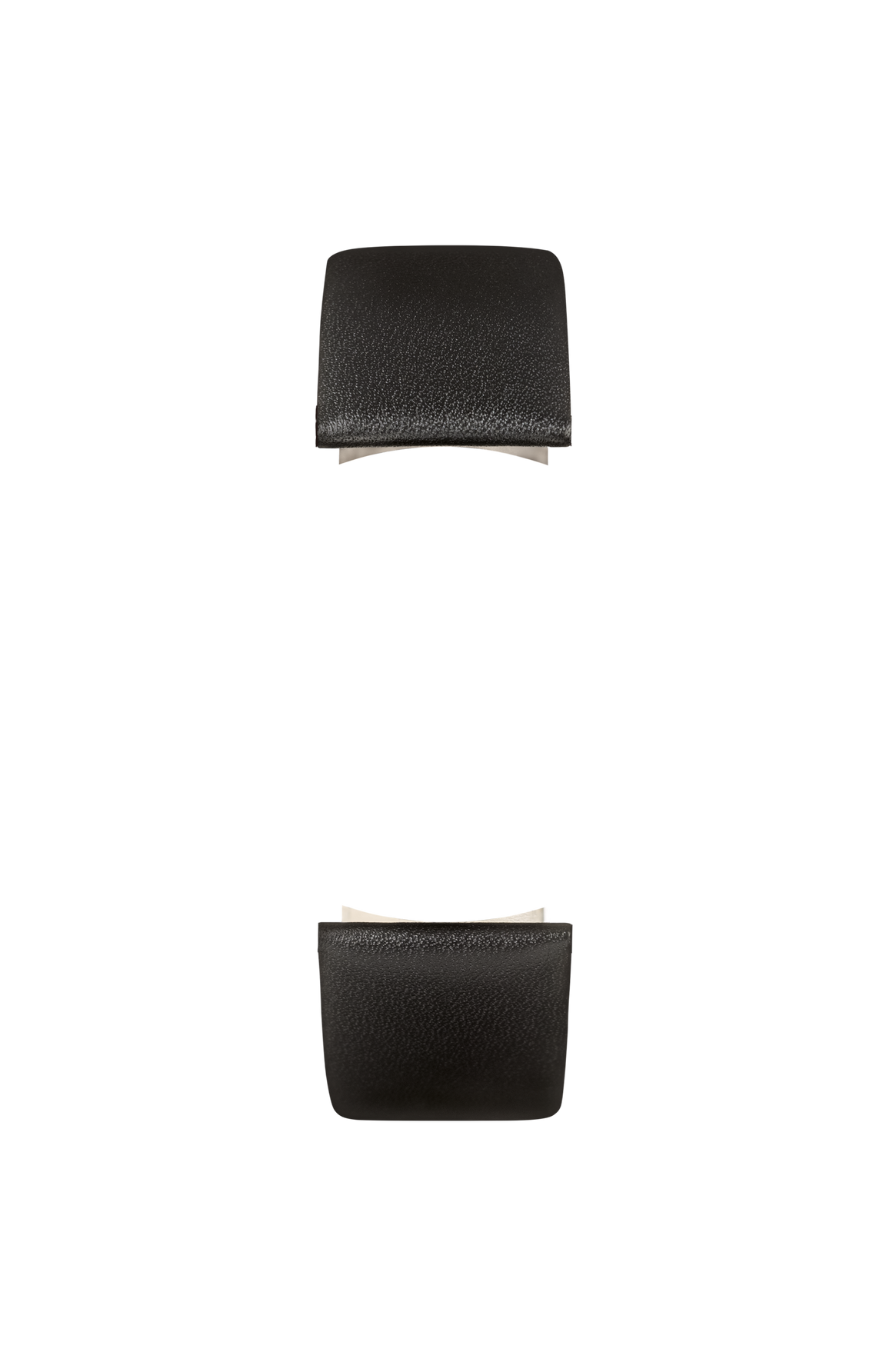 Black calfskin strap – Front view