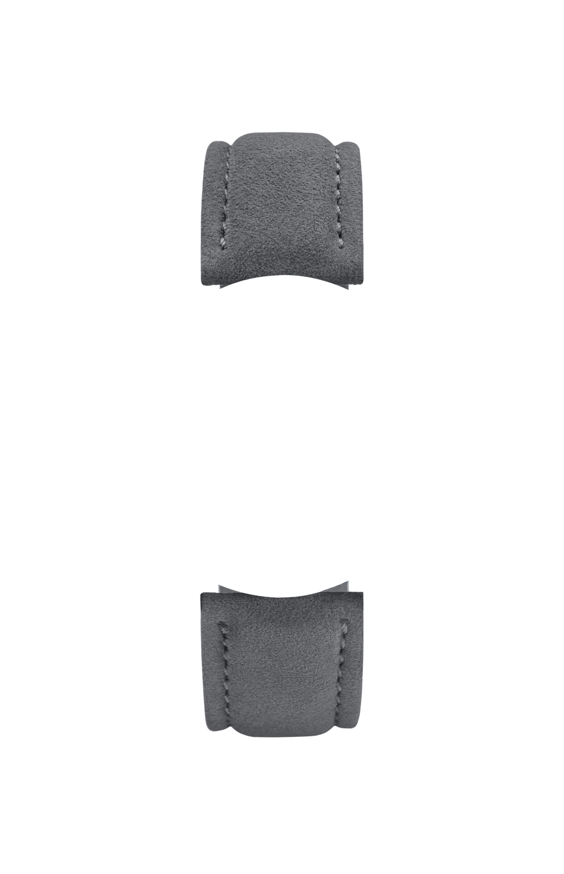 Grey Alcantara strap – Front view