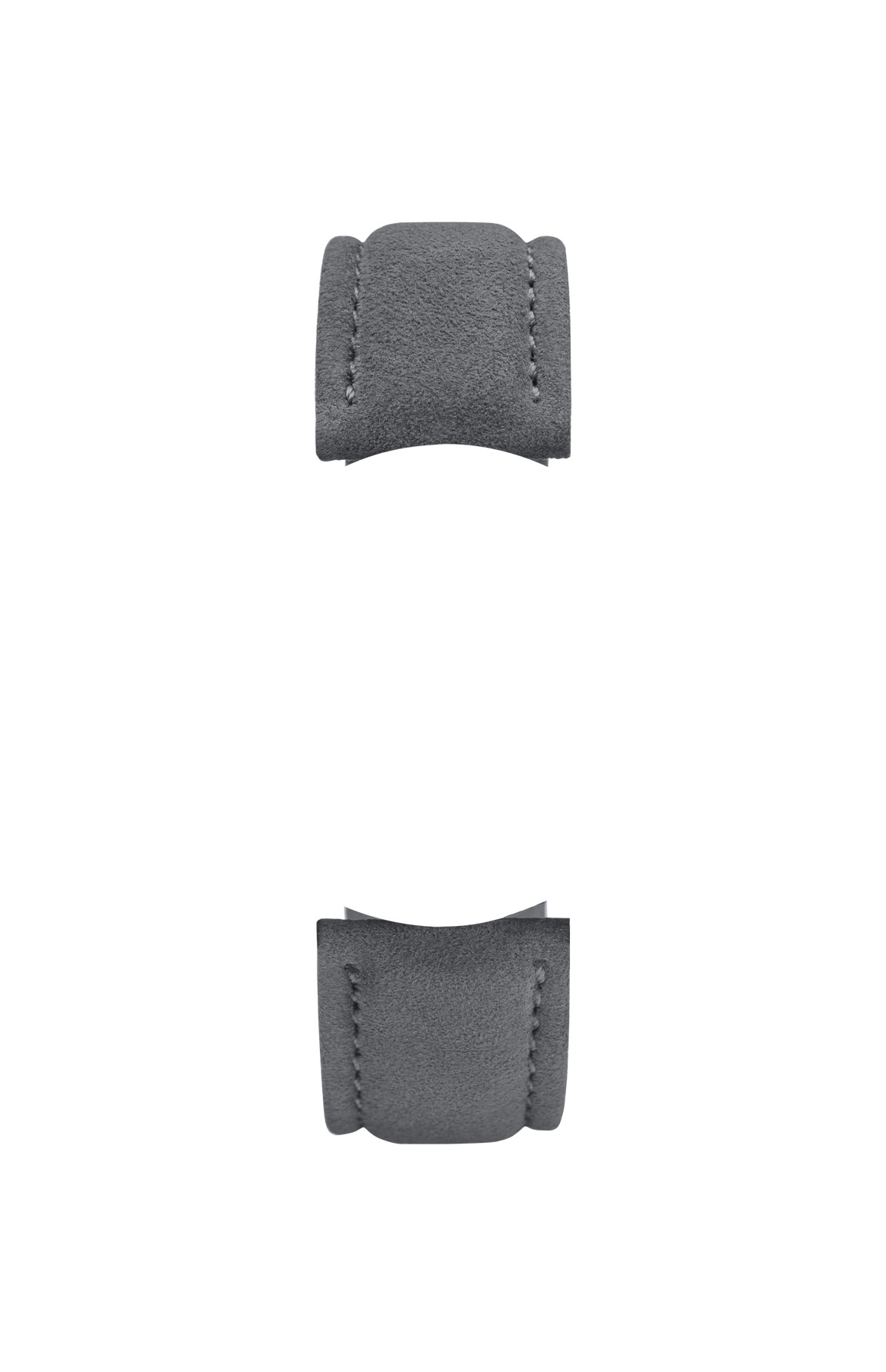 Grey Alcantara strap – Front view