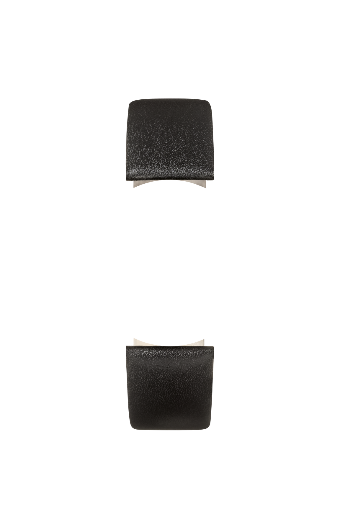 Black calfskin strap – Front view
