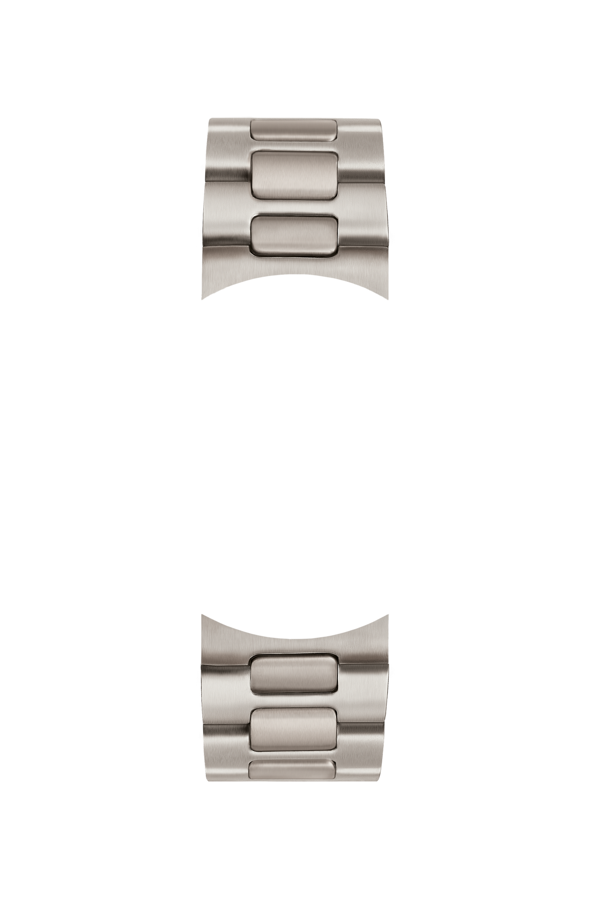 Satinized solid stainless steel bracelet with TEGIMENT – Front view
