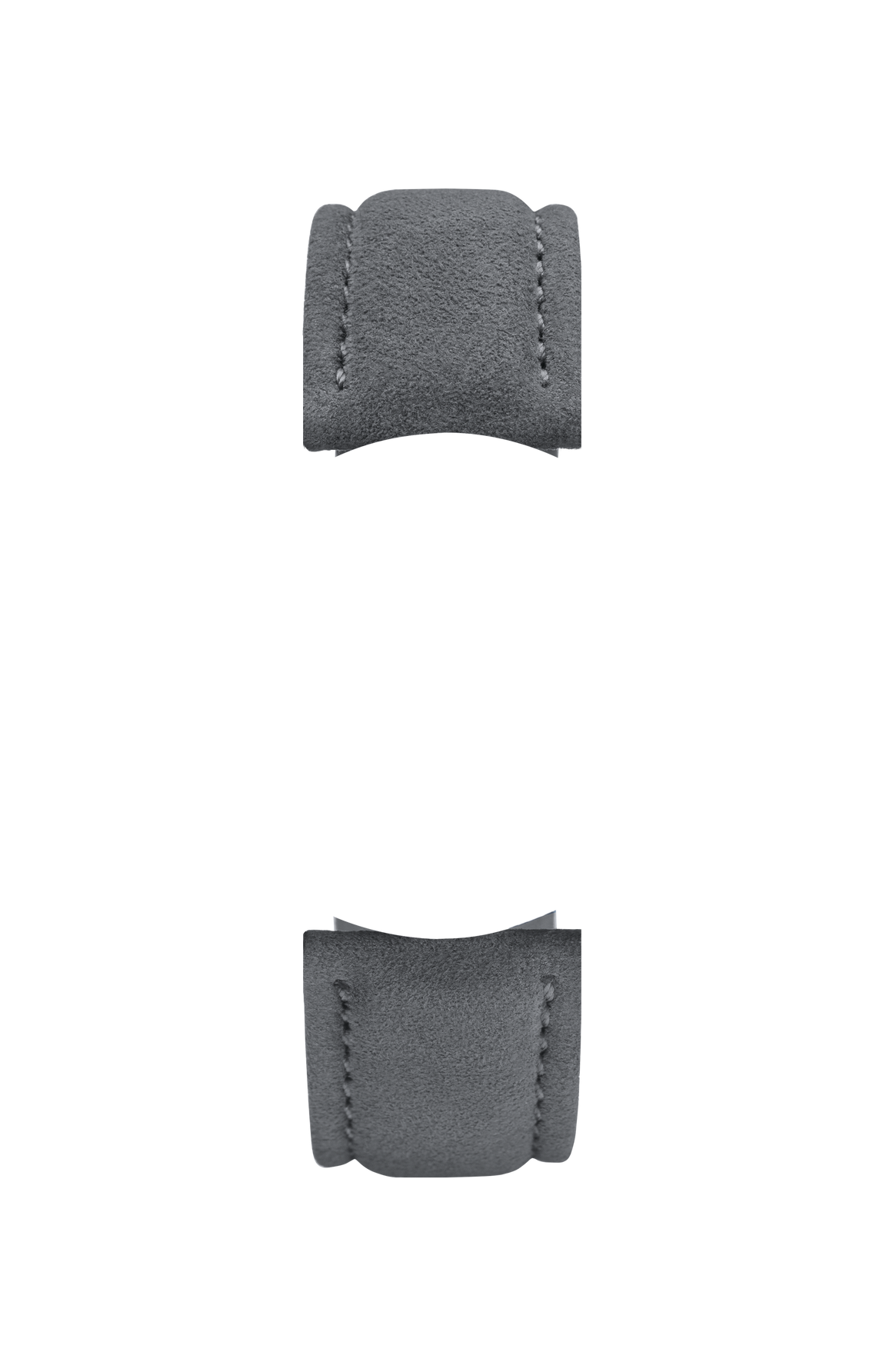 Grey Alcantara strap – Front view