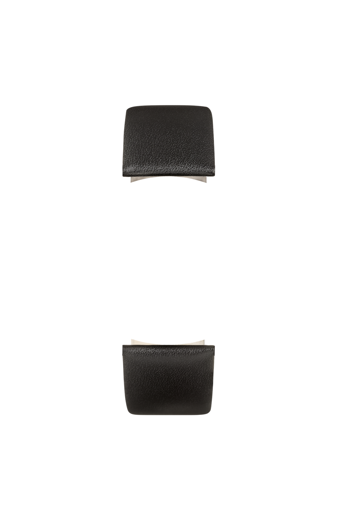 Black calfskin strap – Front view